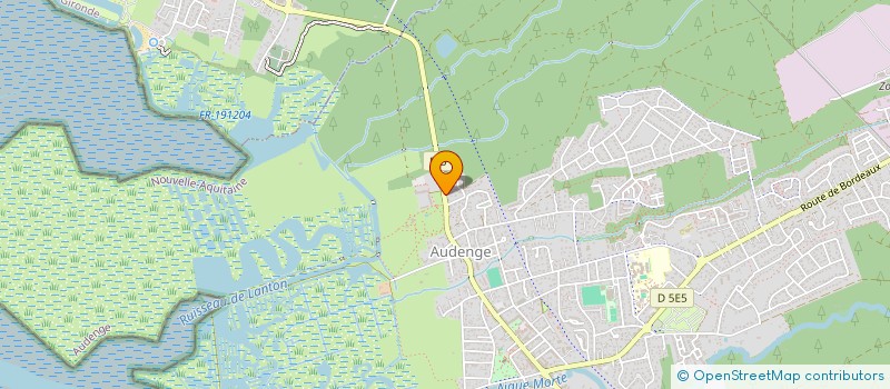 localisation de l'entreprise MADAME NATHALIE FERET  AUDENGE