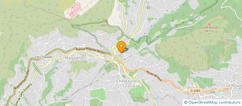 localisation de l'entreprise MADAME NATHALIE FERIALDI à CHATEAUNEUF-GRASSE