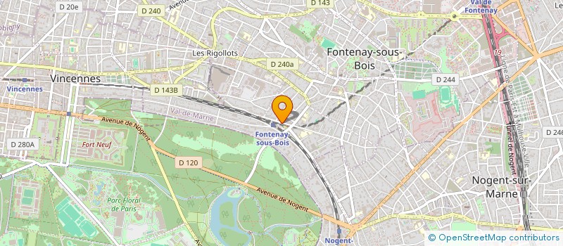 localisation de l'entreprise MADAME NATHALIE FERNANDES à FONTENAY-SOUS-BOIS