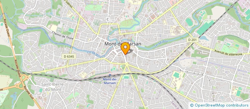 localisation de l'entreprise MADAME NATHALIE FERRY  MONT-DE-MARSAN