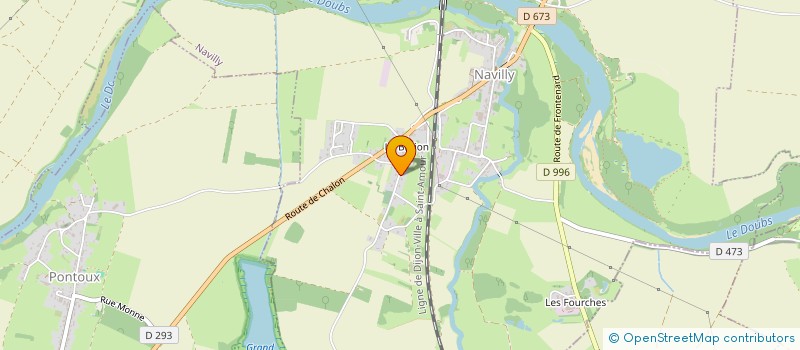 localisation de l'entreprise MADAME NATHALIE FEVRE  NAVILLY