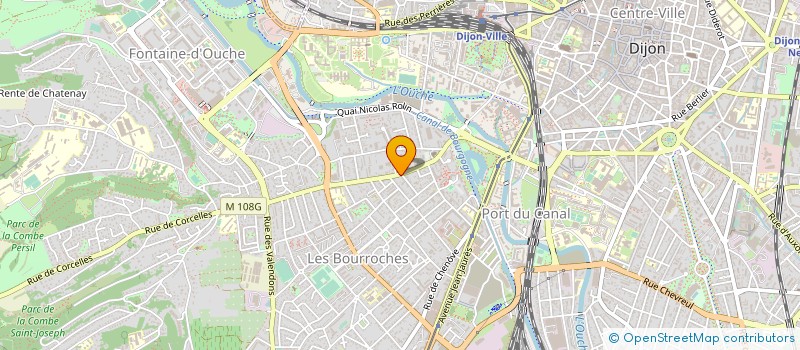 localisation de l'entreprise MADAME NATHALIE FEVRIER à DIJON