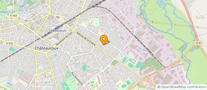 localisation de l'entreprise MADAME NATHALIE FIAUT à CHATEAUROUX