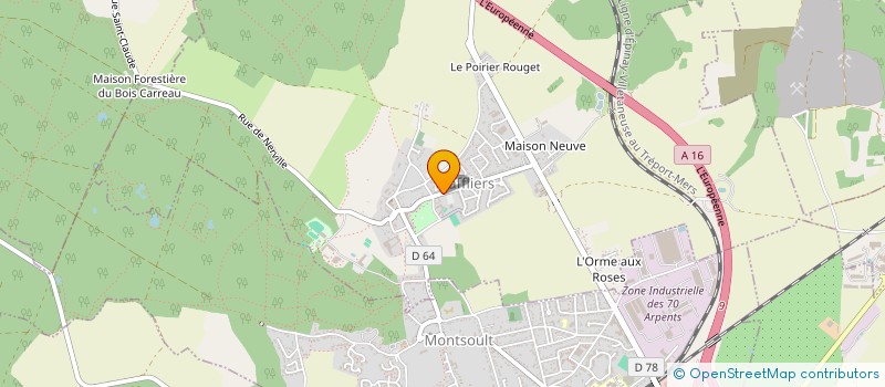 localisation de l'entreprise MADAME NATHALIE FIEVET à ARRADON