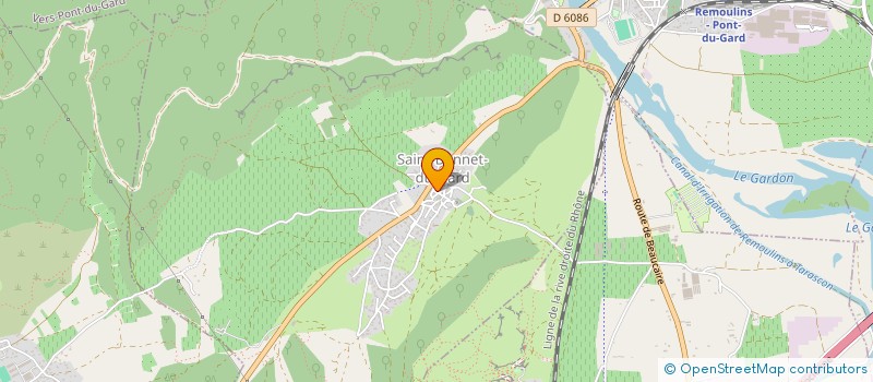 localisation de l'entreprise MADAME NATHALIE FINCK  SAINT-BONNET-DU-GARD