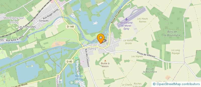 localisation de l'entreprise MADAME NATHALIE FINCK  MORET-LOING-ET-ORVANNE