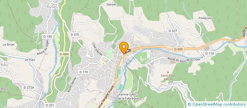 localisation de l'entreprise MADAME NATHALIE FIORAVANTI  LE VIGAN