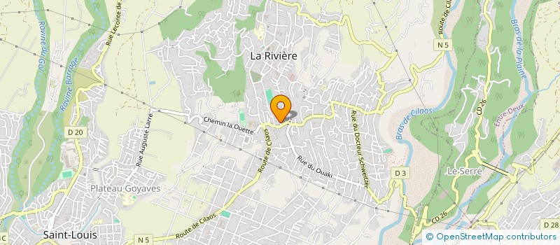 localisation de l'entreprise MADAME NATHALIE FIRMINY  SAINT-LOUIS