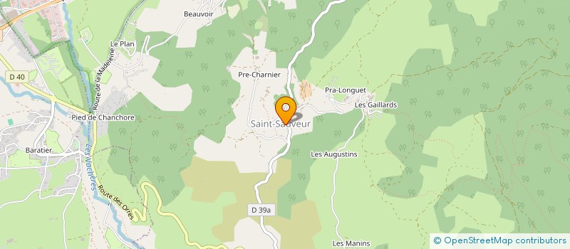 localisation de l'entreprise MADAME NATHALIE FONTAINE à LES ORRES