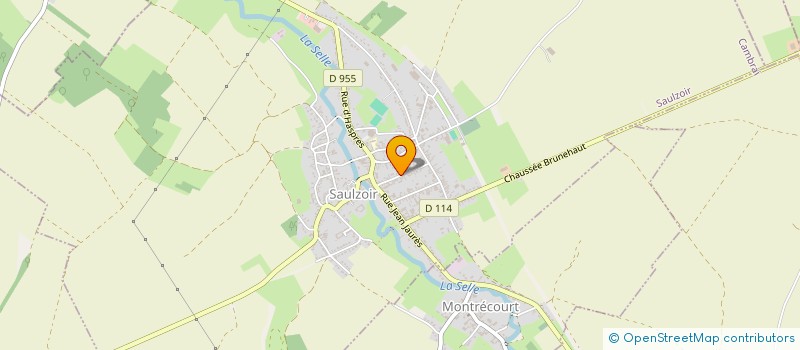 localisation de l'entreprise MADAME NATHALIE FONTAINE  SAULZOIR