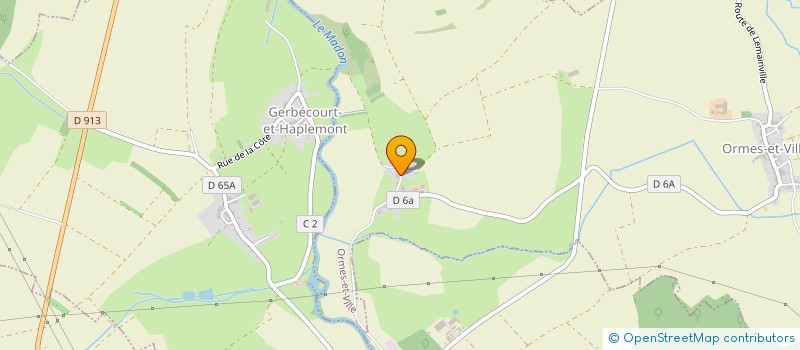 localisation de l'entreprise MADAME NATHALIE FORESTO  ORMES-ET-VILLE