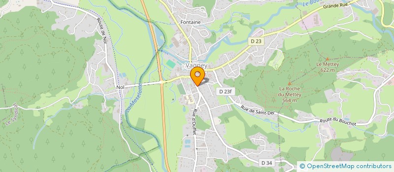 localisation de l'entreprise MADAME NATHALIE FORM  VAGNEY