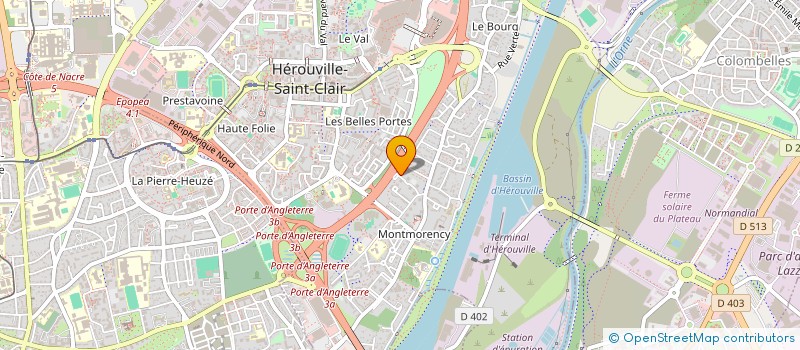 localisation de l'entreprise MADAME NATHALIE FORMENTIN à HEROUVILLE-SAINT-CLAIR