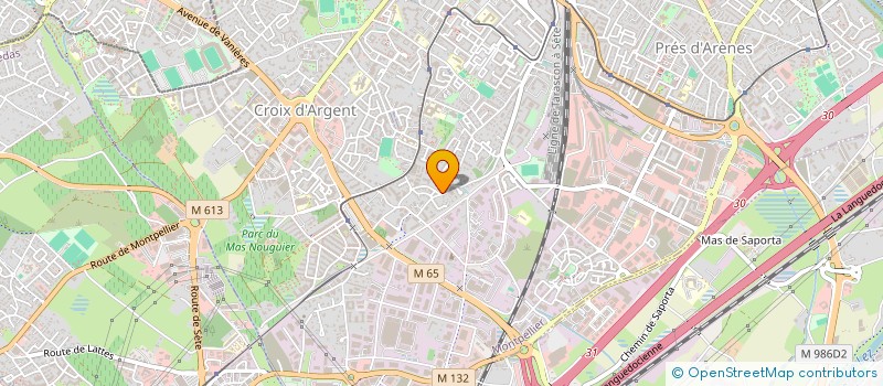 localisation de l'entreprise MADAME NATHALIE FORT à MONTPELLIER