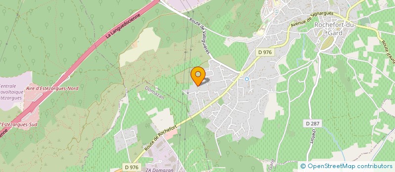 localisation de l'entreprise MADAME NATHALIE FORTRIE  ROCHEFORT-DU-GARD