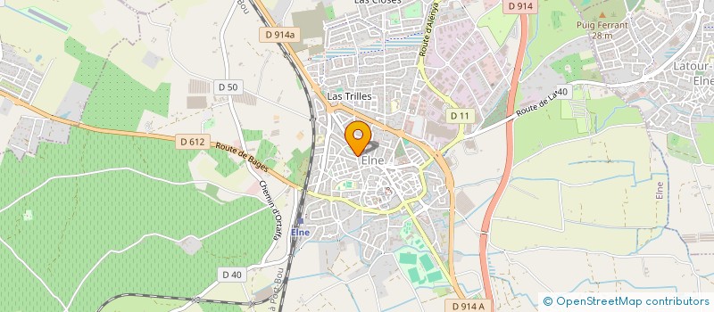 localisation de l'entreprise MADAME NATHALIE FOSSE  ELNE