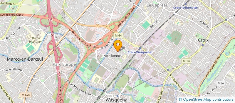 localisation de l'entreprise MADAME NATHALIE FOSTITSCHENKO  WASQUEHAL