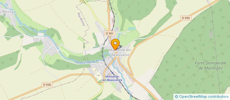 localisation de l'entreprise MADAME NATHALIE FOUCART  MARSEILLE-EN-BEAUVAISIS