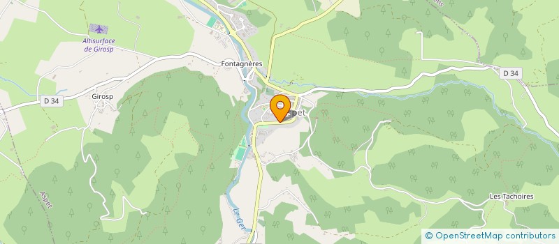 localisation de l'entreprise MADAME NATHALIE FOURMENTIN à ASPET