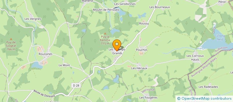 localisation de l'entreprise MADAME NATHALIE FRADET à DONTREIX
