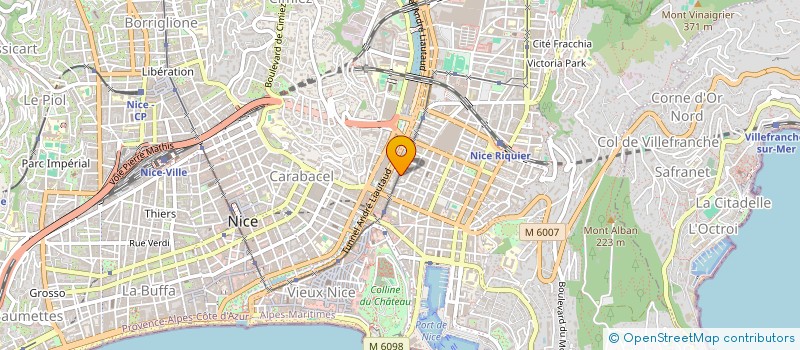 localisation de l'entreprise MADAME NATHALIE FRAISSE à NICE