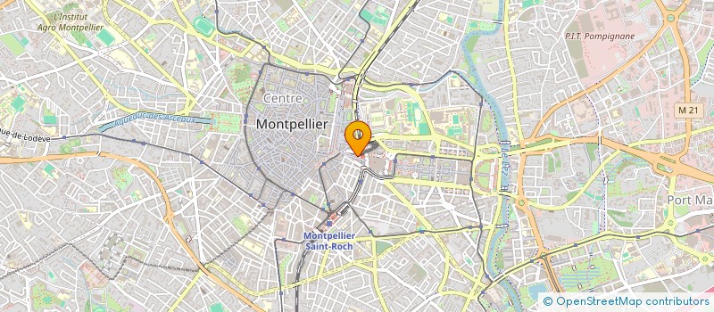 localisation de l'entreprise MADAME NATHALIE FRANC à MONTPELLIER
