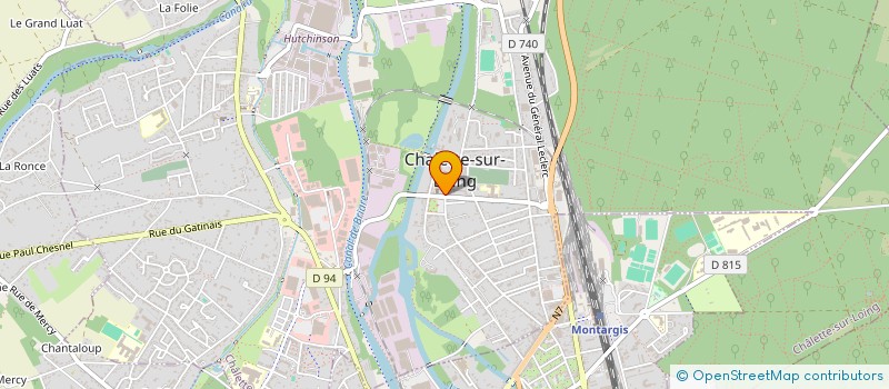 localisation de l'entreprise MADAME NATHALIE FRANCE à CHALETTE-SUR-LOING