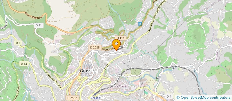 localisation de l'entreprise MADAME NATHALIE FRANCHI  GRASSE