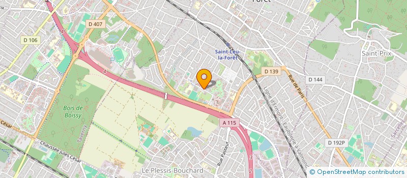 localisation de l'entreprise MADAME NATHALIE FRANCIUS  SAINT-LEU-LA-FORET