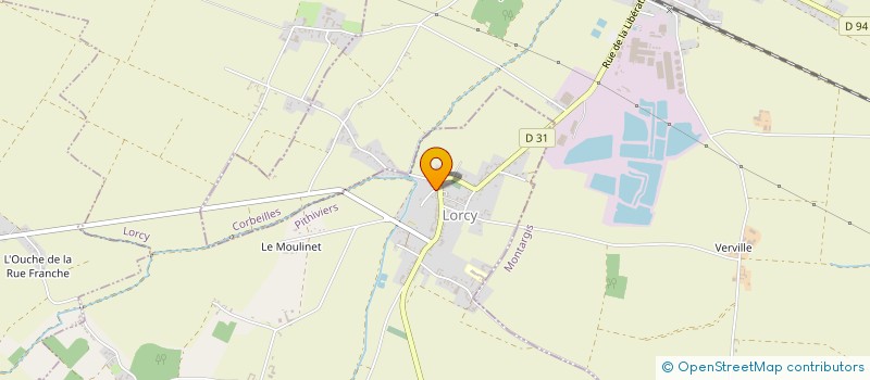 localisation de l'entreprise MADAME NATHALIE FRANCOTTE à LORCY