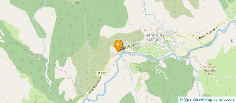 localisation de l'entreprise MADAME NATHALIE FRANCOU  SALEON