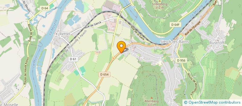 localisation de l'entreprise MADAME NATHALIE FRANZ  RETTEL