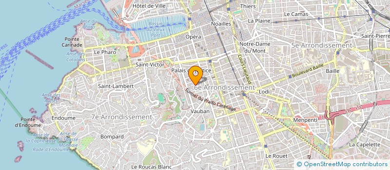 localisation de l'entreprise MADAME NATHALIE FRAYSSE à MARSEILLE