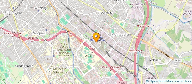 localisation de l'entreprise MADAME NATHALIE FREDERIC à TOULOUSE