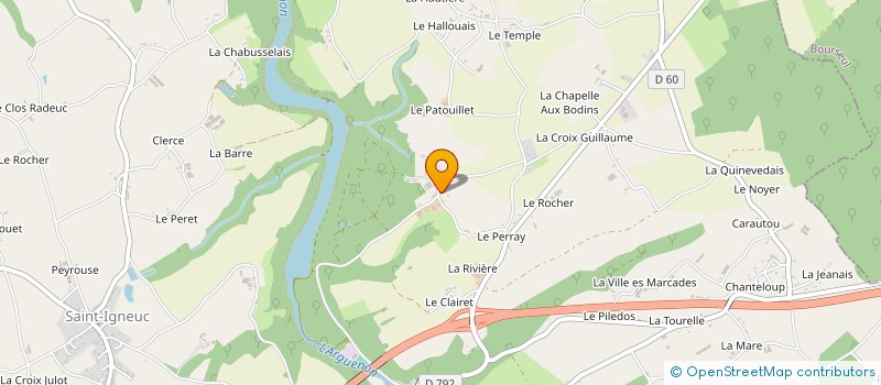 localisation de l'entreprise MADAME NATHALIE FRIEDRICH à JUGON-LES-LACS
