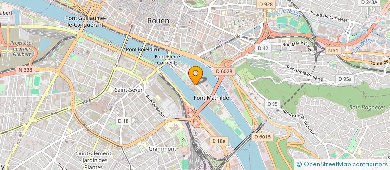 localisation de l'entreprise MADAME NATHALIE FRIXTALON  ROUEN