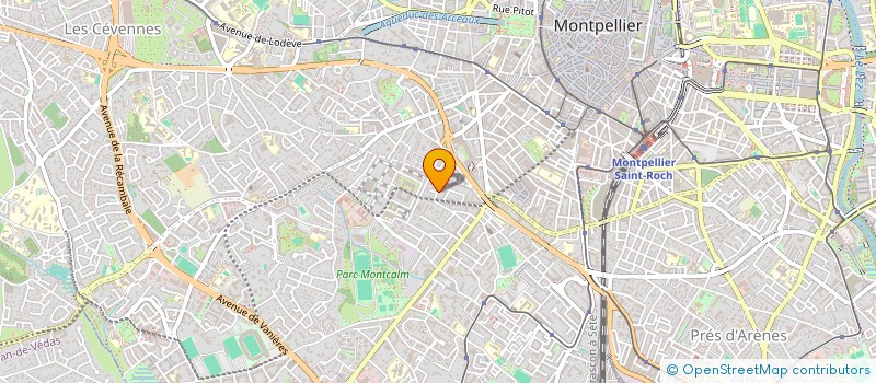 localisation de l'entreprise MADAME NATHALIE FROMENT à MONTPELLIER