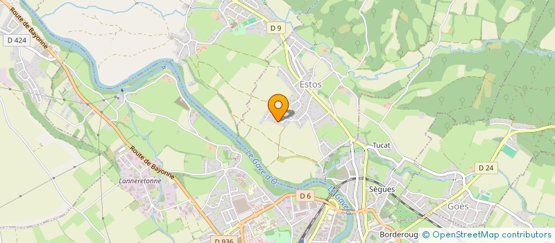 localisation de l'entreprise MADAME NATHALIE FROUSTEY  ESTOS