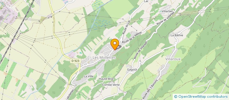 localisation de l'entreprise MADAME NATHALIE FULON  MONTMELIAN