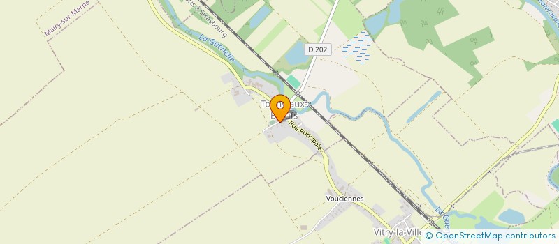 localisation de l'entreprise MADAME NATHALIE FULPESI  TOGNY-AUX-BUFS