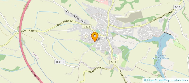 localisation de l'entreprise MADAME NATHALIE FUSCO  NAILLOUX