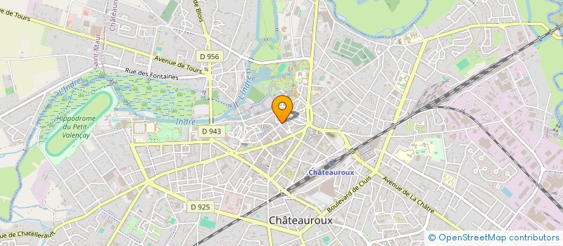 localisation de l'entreprise MADAME NATHALIE GABLIN à CHATEAUROUX