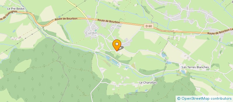 localisation de l'entreprise MADAME NATHALIE GACHON  CURDIN