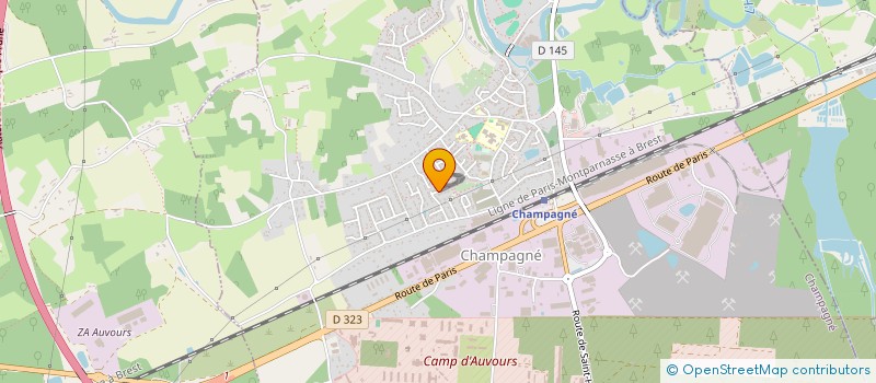 localisation de l'entreprise MADAME NATHALIE GADOIS  CHAMPAGNE