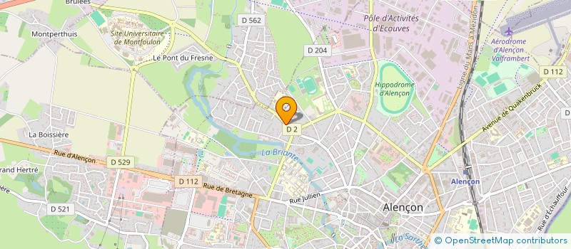 localisation de l'entreprise MADAME NATHALIE GADOIS à ALENCON