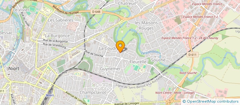 localisation de l'entreprise MADAME NATHALIE GAEL NKOUSSEE ENGOLO à NIORT