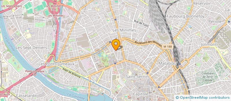 localisation de l'entreprise MADAME NATHALIE GAGNE à TOULOUSE