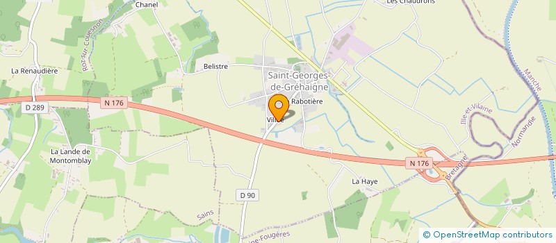 localisation de l'entreprise MADAME NATHALIE GAILLARD  SAINT-GEORGES-DE-GREHAIGNE