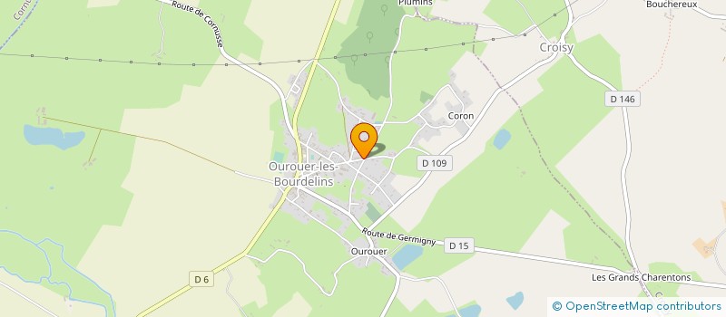 localisation de l'entreprise MADAME NATHALIE GAILLARDON à OUROUER-LES-BOURDELINS
