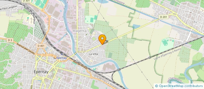 localisation de l'entreprise MADAME NATHALIE GALATAUD  EPERNAY